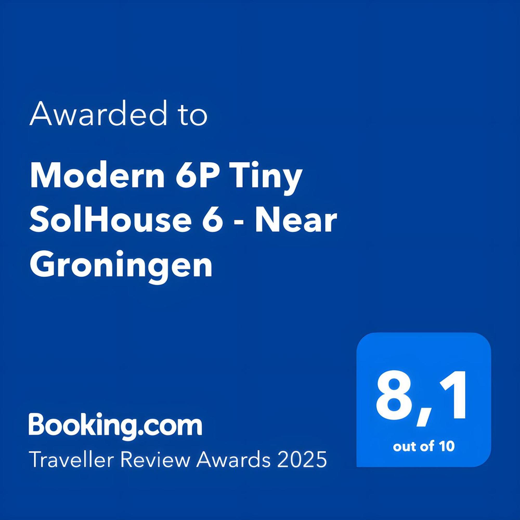 Вилла Modern 6P Tiny Solhouse 6 - Near Groningen Kropswolde Экстерьер фото